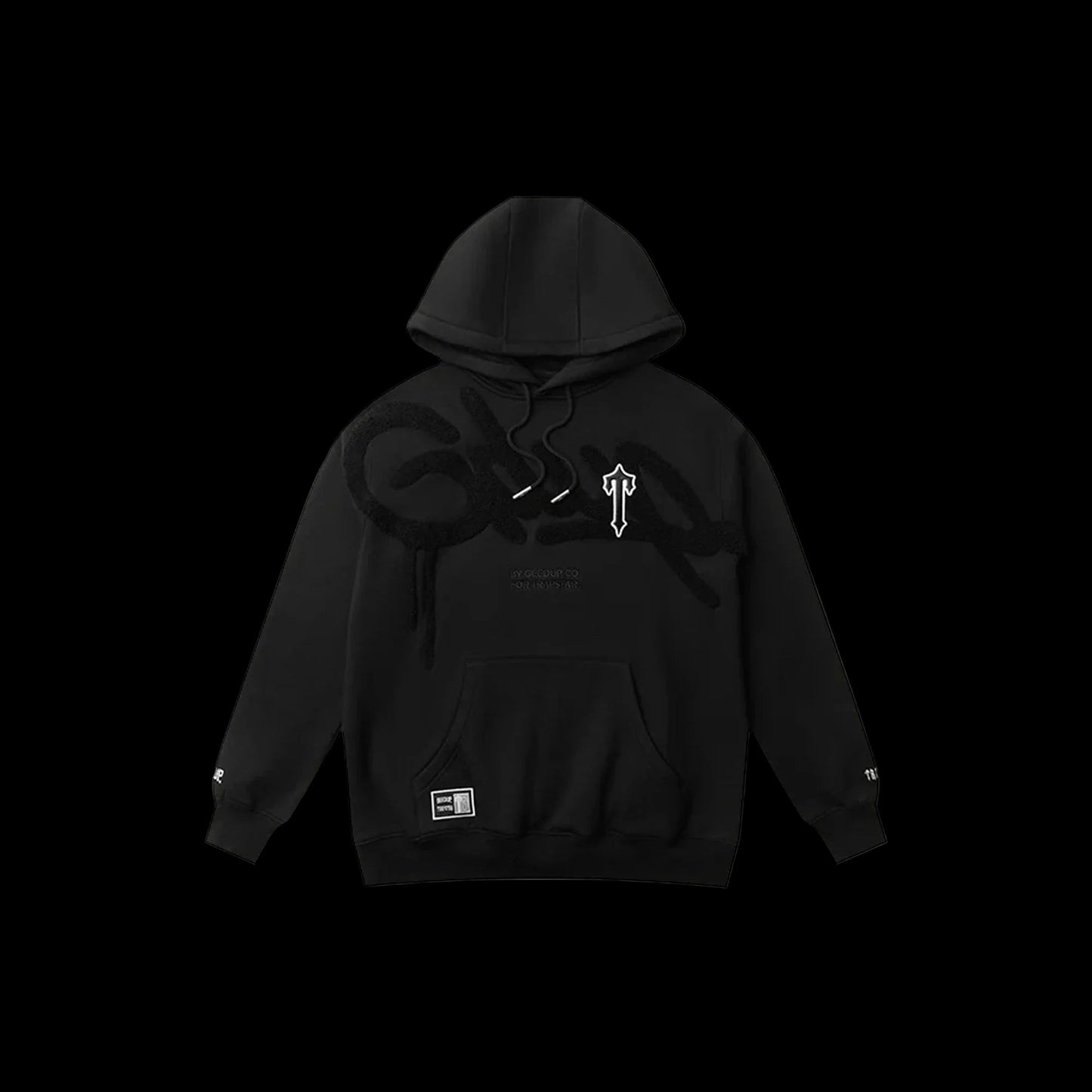 Geedup Handstyle x Trapstar Irongate T Hoodie 'Black'