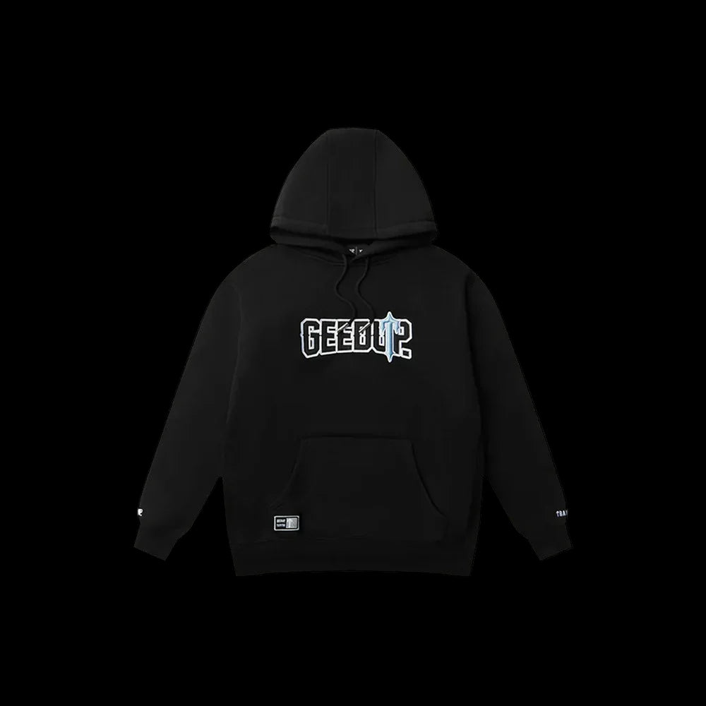 Geedup x Trapstar PFK x Irongate Hoodie 'Black Cool Blue'