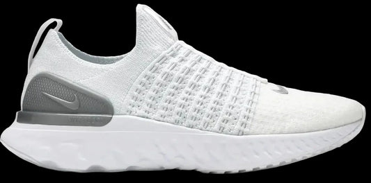 Nike Women’s React Phantom Run Flyknit 2 ‘Pure Platinum/White’